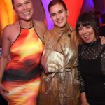 Ronda Rousey Instagram - #StarsOnMars premier event yesterday - Honestly was ecstatic to see some of my fellow martians again 😭 We cleanup alright after chaos (example of chaos in last pic with @natashaleggero) Don’t miss the first episode of #StarsOnMars June 5th on @realityclubfox (next day on @hulu ) 👗 @alejandrovision 💇🏼‍♀️ @thisisbabe 💄 @heeezooo