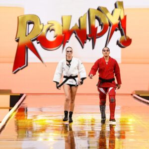 Ronda Rousey Instagram - I looked, and there before me was a pale horse! Its rider was named DEATH, and HADES was following close behind him - Rev 6:8 #4HW 💄 @mariko_hirano 💇🏻‍♀️ @thisisbabe 🥋 @mizunousa 🥊 @nazoboxing 🩳 @iammikaze