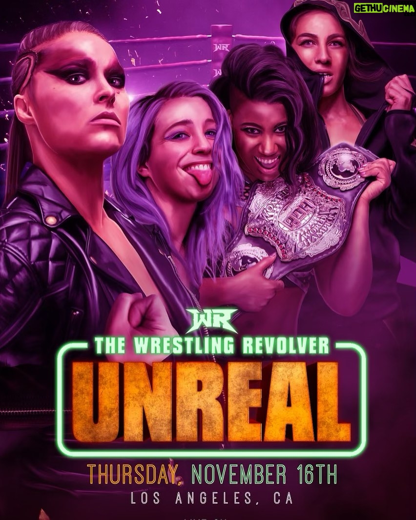 Ronda Rousey Instagram - Wrasslin’ for Lahaina! Me and @marinashafir VS @athenapalmer_fg and @billie_starkz - So excited for this match! Check link in bio to get your tickets for @pwrevolver - all profits from ticket sales go directly to Lahaina wildfire survivors via @lahaina_ohana_venmo !