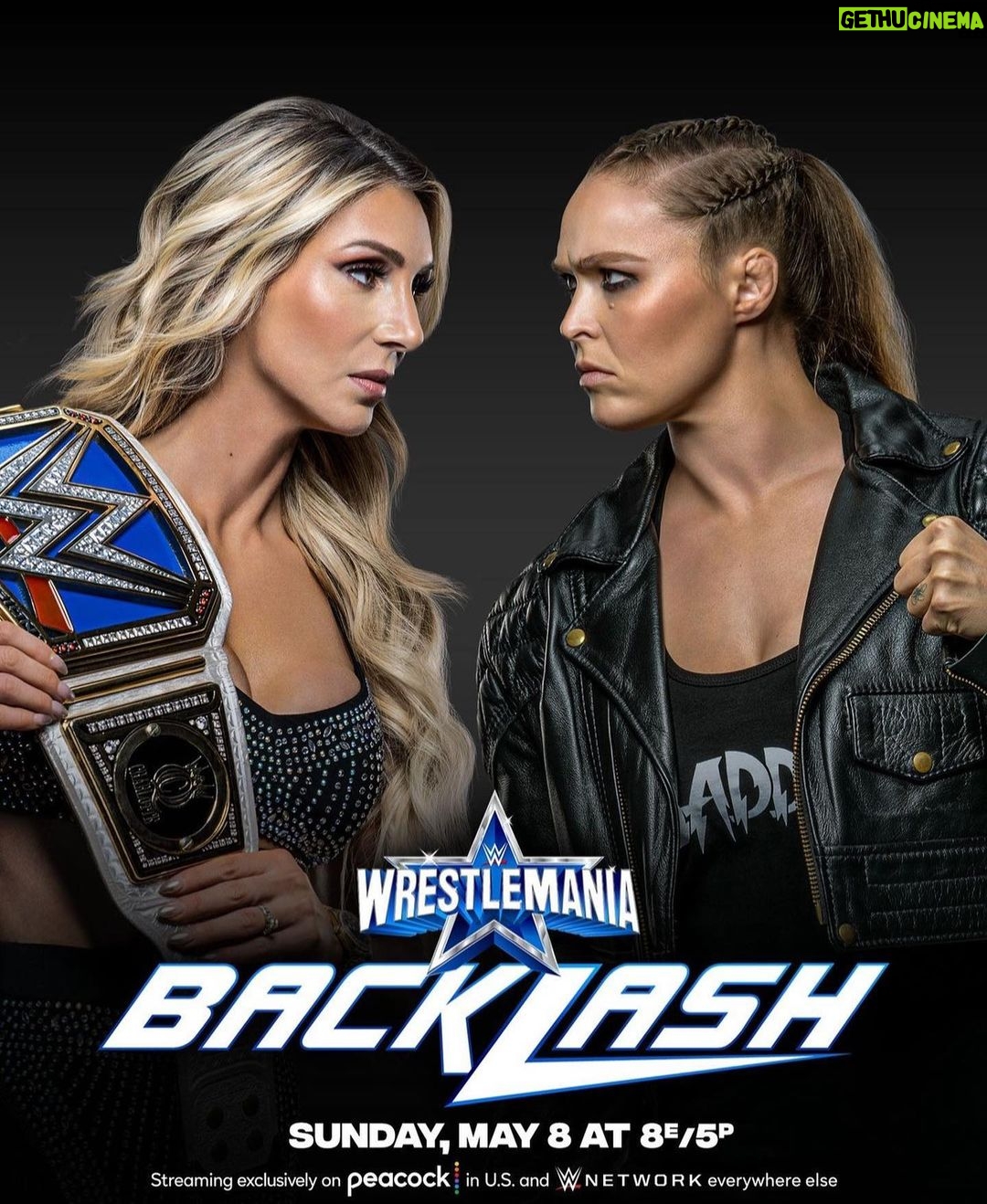 Ronda Rousey Instagram - It’s official: @charlottewwe is losing her title and paying a trip to the dr #May8th #AndTheNew #Backlash