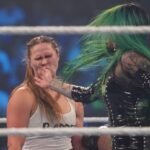 Ronda Rousey Instagram – Swipe for the face you make when someone tries to slap the bomb ass look off your face😤Thank you for the war paint and braids @mariko_hirano @thisisbabe – luckily the more messed up it gets the better it looks 😝