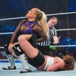 Ronda Rousey Instagram – Gotta give it to @shotziwwe, – though I’m missing a chunk out of my cheek from that manicured fishhook – at least she had the gumption to come at me head on. 

Whereas there’s friends for a reason, friends for a season and then there’s this bitch @natbynature – btw I still think Uncle Bret does the sharpshooter better than you 🖕🏼
