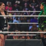 Ronda Rousey Instagram – Gotta give it to @shotziwwe, – though I’m missing a chunk out of my cheek from that manicured fishhook – at least she had the gumption to come at me head on. 

Whereas there’s friends for a reason, friends for a season and then there’s this bitch @natbynature – btw I still think Uncle Bret does the sharpshooter better than you 🖕🏼