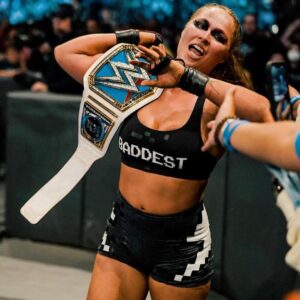 Ronda Jean Rousey Instagram - Best Mother’s Day Ever #AndTheNew #SmackdownChampion