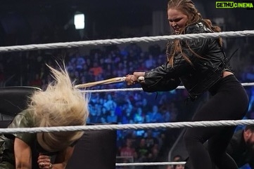 Ronda Rousey Instagram - Another flawlessly run contract signing @wwe See ya at #WrestlemaniaBacklash @charlottewwe and bring your baby the #SmackdownChampionship cause #May8th is adoption day. btw @drewgulak just let me keep the kendo stick next time, thanks for the pen