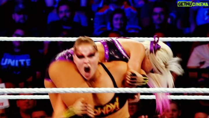 Ronda Rousey Instagram - My first televised singles in 3 years and first match ever on #smackdown is this Friday🤯Can’t wait to beat @sonyadevillewwe senseless for everyone in Miami!😈