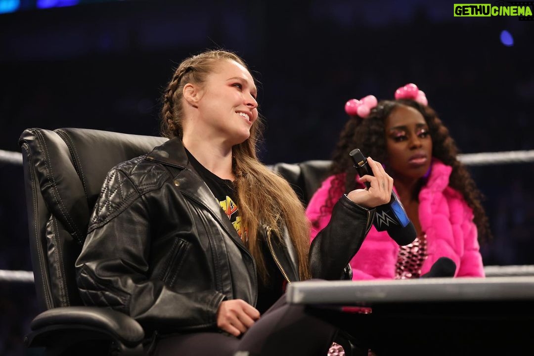 Ronda Rousey Instagram - Just another smoothly run contract signing at the @wwe
