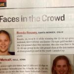 Ronda Rousey Instagram - #waybackwednesday probably the first time I was in a magazine- I remember being so excited about this at the time - thank you @sportsillustrated 🙏🏼