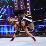 Ronda Rousey Instagram - Thank you @therealkurtangle for for everything you’ve taught me 🙏🏼 hope I did you proud out there last night Felt great getting back in the ring again and for the first time on #smackdown, feeling better every time I get back out there. Thank you for the warm up @sonyadevillewwe😈 And @charlottewwe, get some ice and advil bitch, cause we got a show to steal at #wrestlemania38