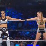 Ronda Rousey Instagram – Yaddah yaddah “don’t break kayfabe” but let’s be honest for a sec, these chicks @wwe_alba and @isla_dawn can f’n go 🔥 #TagTeamChampionship