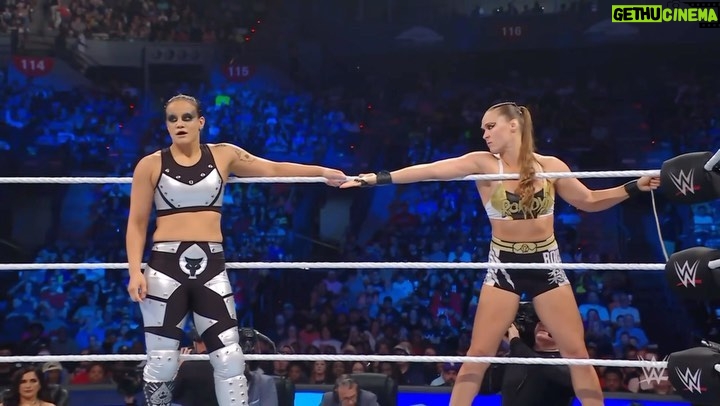 Ronda Rousey Instagram - Yaddah yaddah “don’t break kayfabe” but let’s be honest for a sec, these chicks @wwe_alba and @isla_dawn can f’n go 🔥 #TagTeamChampionship