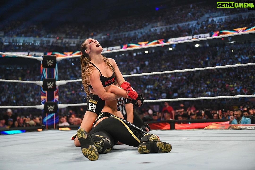 Ronda Rousey Instagram - @qosbaszler you were the reason I got into this business… Now I got no reason to stay