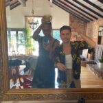 Ronen Rubinstein Instagram - Finally unlocking the Laurel Canyon vault. Summer of 2021, inspired by 1960’s Hollywood. Jonny, Chaise & I came together and spent the entire day creating, laughing, spinning vinyl, sipping good liquor. Good times with good people, during a not so good time in the world. I will forever cherish moments like this. #ShotByShoer #StyledByChaise