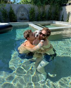 Ronen Rubinstein Instagram - Fresh & her dads 🐾