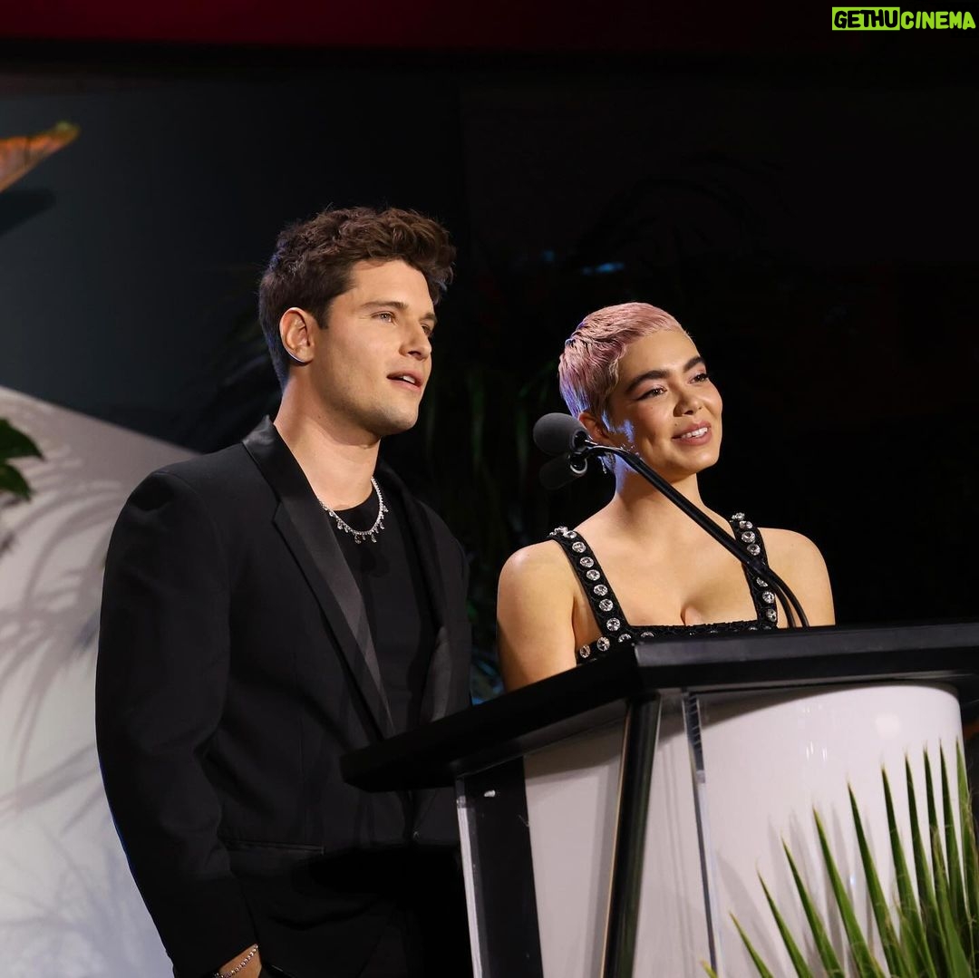 Ronen Rubinstein Instagram - Auli’i & I had the distinct pleasure of highlighting the incredible EMA Green Seal recipients. Our industry at times can be a massive polluter. The average film set produces as much carbon as a 20,000 person town and produces more trash than the average American creates in their lifetime. The EMA Green Seal is awarded to productions making huge strides in curbing these devastating trends. For example, @MeanGirls reduced plastic pollution by swapping plastic bottles for water refilling stations. And @911LoneStar has been using Solar Powered trailers the last couple of years. Y’all know how much I enjoy my naps in those silent trailers. Thank you again @Green4EMA for doing what y’all do and being the leaders in Sustainability within our industry 💚