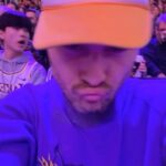 Ronen Rubinstein Instagram - Date Night 💜💛 Staples Center, Los Angeles