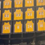 Ronen Rubinstein Instagram – Date Night 💜💛 Staples Center, Los Angeles