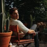 Ronen Rubinstein Instagram - Finally unlocking the Laurel Canyon vault. Summer of 2021, inspired by 1960’s Hollywood. Jonny, Chaise & I came together and spent the entire day creating, laughing, spinning vinyl, sipping good liquor. Good times with good people, during a not so good time in the world. I will forever cherish moments like this. #ShotByShoer #StyledByChaise