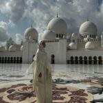 Rosie Huntington-Whiteley Instagram - #AD Such an honour to tour the Sheikh Zayed Grand Mosque whilst we were #InAbuDhabi 🤍 @visitabudhabi Abu Dhabi, United Arab Emirates
