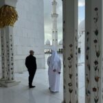 Rosie Huntington-Whiteley Instagram - #AD Such an honour to tour the Sheikh Zayed Grand Mosque whilst we were #InAbuDhabi 🤍 @visitabudhabi Abu Dhabi, United Arab Emirates