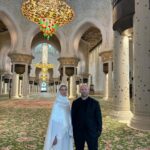 Rosie Huntington-Whiteley Instagram - #AD Such an honour to tour the Sheikh Zayed Grand Mosque whilst we were #InAbuDhabi 🤍 @visitabudhabi Abu Dhabi, United Arab Emirates