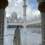 Rosie Huntington-Whiteley Instagram - #AD Such an honour to tour the Sheikh Zayed Grand Mosque whilst we were #InAbuDhabi 🤍 @visitabudhabi Abu Dhabi, United Arab Emirates