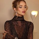Rosie Huntington-Whiteley Instagram - Last night 🖤