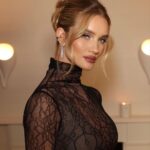 Rosie Huntington-Whiteley Instagram - Last night 🖤