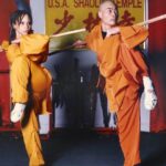 Rosie Perez Instagram - OMG!! What a flashback! Look at the seriousness on my face! I need to get my behind back in the @usashaolintemple! Don’t know if I can kick that high again😬😂. Amituofo Sifu ShiyanMing! Love you always. #shaolintemple sister forever! #stopasianhate #Repost @usashaolintemple with @get_repost ・・・ Happy International Women’s Day! #TBT to our temple sister & actress Rosie Perez showing her incredible CHI 🙏🏼Shoutout to all of our women warriors! #StrongWomen #WomenEmpowerment