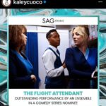 Rosie Perez Instagram - YAY! Thx @sagaftra! Thx all who watched our show! Congratulations to my fellow cast mates. A true team that respected & loved being around each other. We had a blast and it translated on screen. Congrats @kaleycuoco on your best actress nom too! You made this all happen and are killing it!!!! #goldenglobes Onto to season 2! @griffinsthread @zosiamamet @merledandridge @michellegomezofficial @flightattendantonmax @hbomax #theflightattendant