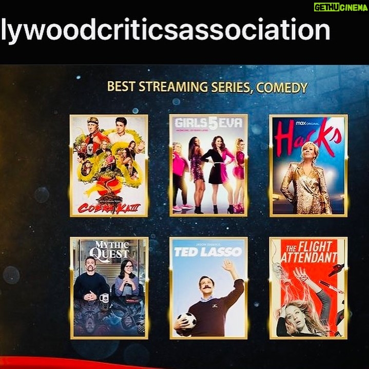 Rosie Perez Instagram - Yay!!!! #BestSupportingActress #nominee Thanks @hollywoodcriticsassociation !! Honored! And congratulations @kaleycuoco #BestActress & @flightattendantonmax #BestStreamingSeries!! @warnerbrostv @hbomax