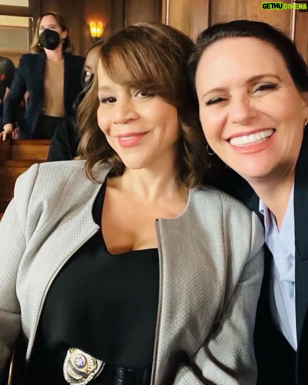 Rosie Perez - 3.6K Likes - #YourHonor Last day of shooting in New Orleans! Don’t miss it!! Live January 13 on @showtime. Love these brilliant Ladies!!! @amylandecker @carmenejogo