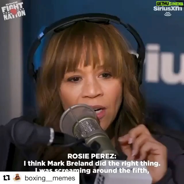 Rosie Perez Instagram - Dearest @bronzebomber-I hope u can respect my passionate opinion. For I have the utmost respect/love for u as a great fighter/family man. But I will always advocate for more safety #boxing. IMO #MarkBreland did what he did out of love for you and out of professionalism as an elite trainer. Thank you @boxingwithak @boxingbully @siriusxmfightnation for having me. xo... #Repost @boxing__memes with @get_repost ・・・ She’s always been an adamant boxing fan @rosieperezbrooklyn weighs in on #WilderFury2 & Mark Breland throwing the towel last Saturday night exclusively on the “AK & Barak Show” 📽Via: @siriusxmfightnation