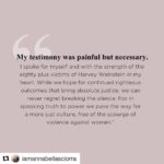 Rosie Perez Instagram - Dearest @iamannabellasciorra, This statement has moved me so. I continue to be amazed and proud by your courage! I am so proud to call you my dear friend. #istandwithannabellasciorra #AnnabellaSciorraToldTheTruth! #Repost @iamannabellasciorra with @get_repost ・・・ 2.24.20