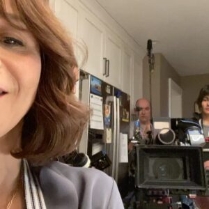 Rosie Perez Instagram - Ahhh!!! On set #theflightattendant @hbomax ... Pray for me #Boxing Gods!!! Please don’t let me miss this fight! #WilderFury2 @toprank @premierboxing @pbconfox @bronzebomber