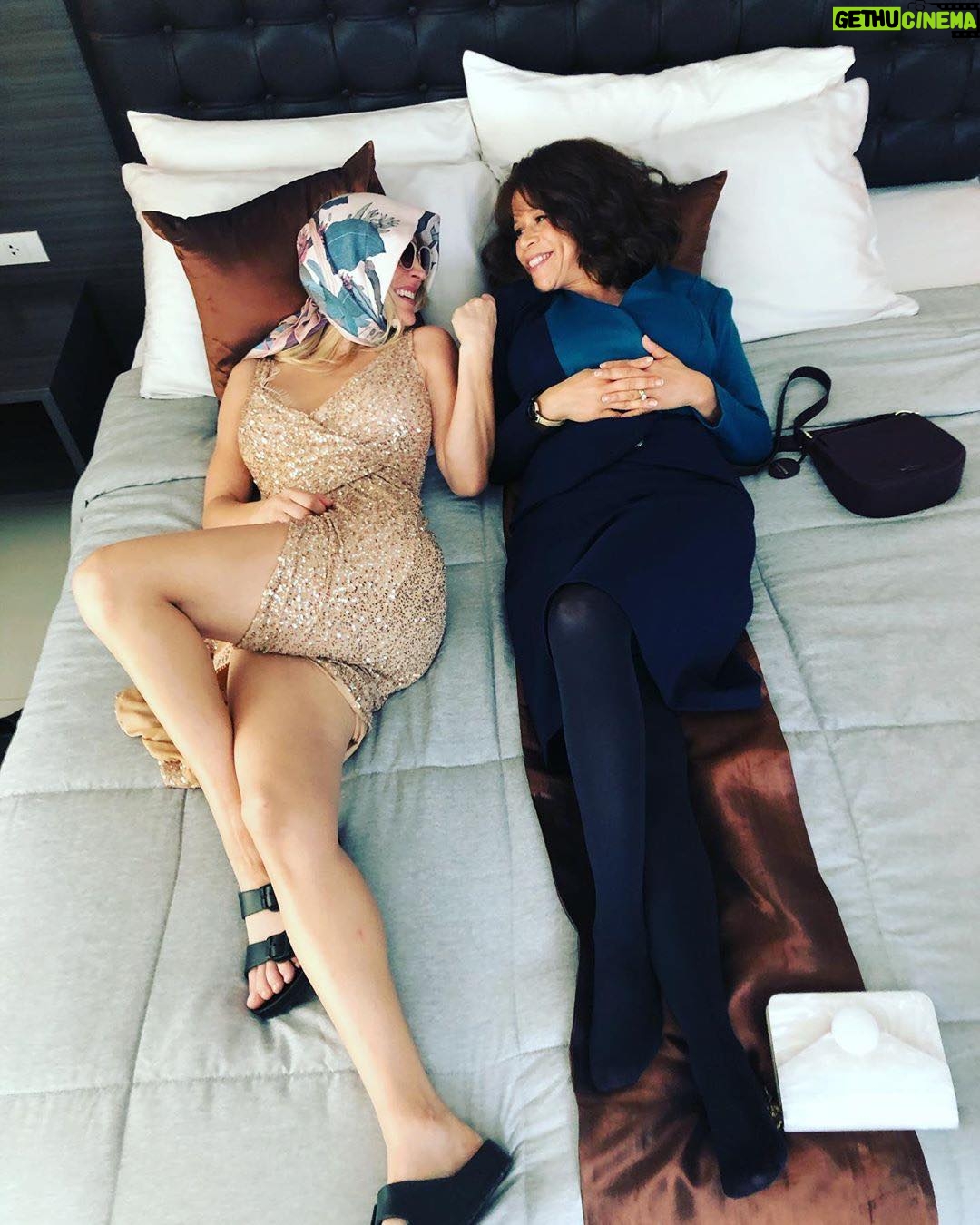 Rosie Perez - 6.7K Likes - 😂 ...😉: #Repost @kaleycuoco - “What happens in Bangkok stays in Bangkok 😁 my girl @rosieperezbrooklyn ✈️ #theflightattendant. “ Love ya Ms Kayla-Cu❤️