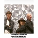 Rosie Perez Instagram - Yay! The new #ModSquad😂! @erichazenyc #NewWork #dominiosugarfactory Thx @jackwhitehall for coming to private opening @beyondthestreetsart last night. Sorry you got frightened by the Penis room😳🤣.