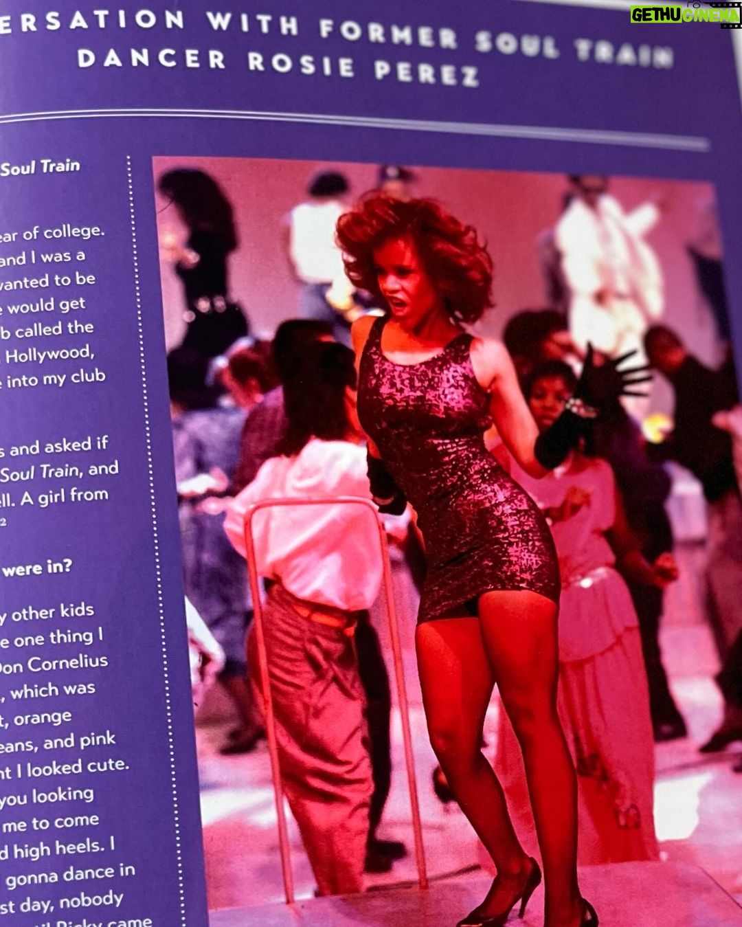 Rosie Perez Instagram - Yay! So proud to be a part of #DressingThePart by my dear friend @halrubenstein along with just a few of these legends!! #Cher #kerrywashington #joancollins #sarahjessicaparker and more!!! @harpercollins @soultrain #harperbooks