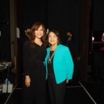 Rosie Perez Instagram - What an empowering and inspirational morning! Thanks @toryburchfoundation for inviting me to interview civil rights icon Dolores Huerta at the #EmbraceAmbition Summit. As women, it’s important to take part in conversations that band us together and raise each other’s voices. Let’s keep inspiring each other to fight implicit bias and advocate for our rights.
