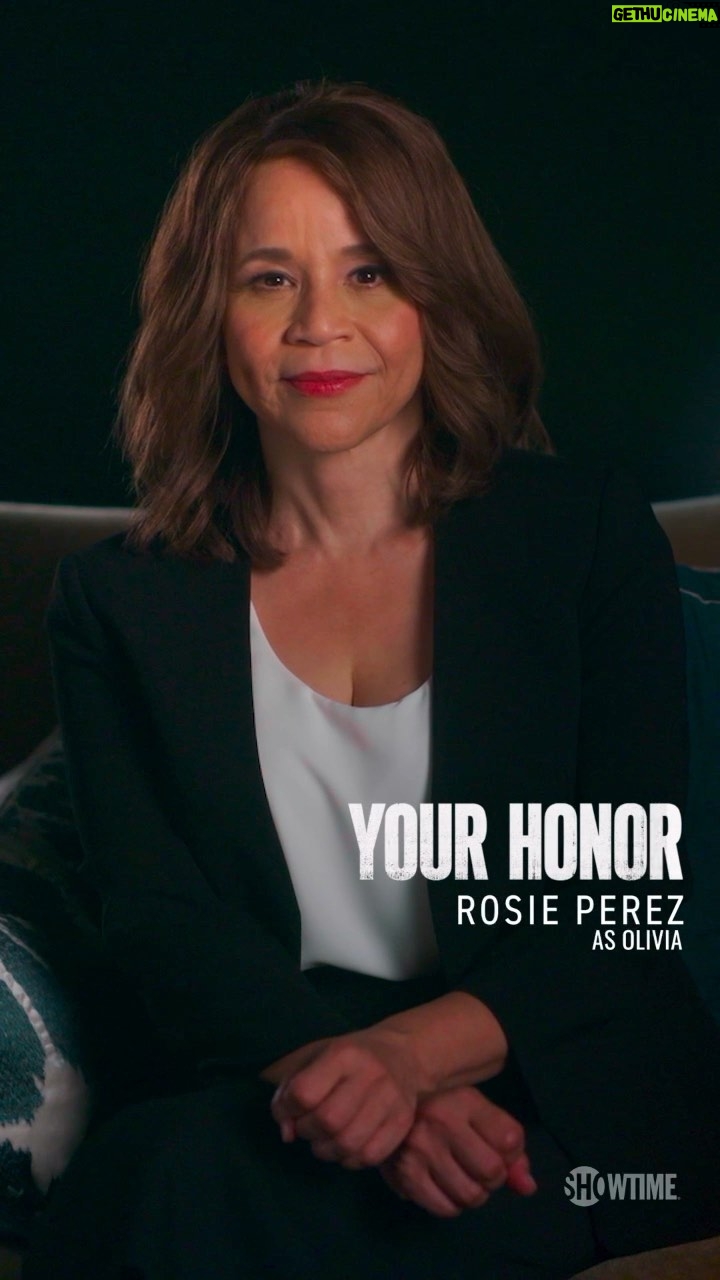 Rosie Perez Instagram - Bringing even more personality and panache to NOLA. Welcome to #YourHonor, Olivia Delmont.
