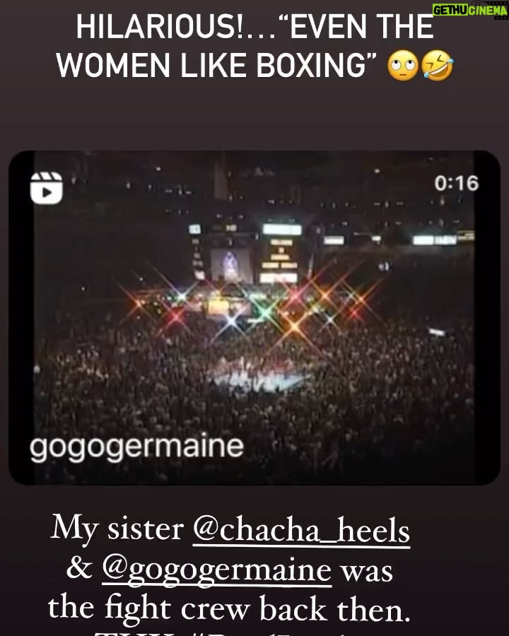 Rosie Perez Instagram - Even women like boxing! 🤦♀️🤣🤣🤣