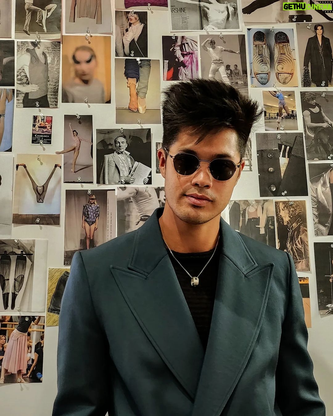 Ross Butler Instagram - to cheese or not to cheese? you tell me @mm6maisonmargiela Milan, Italy