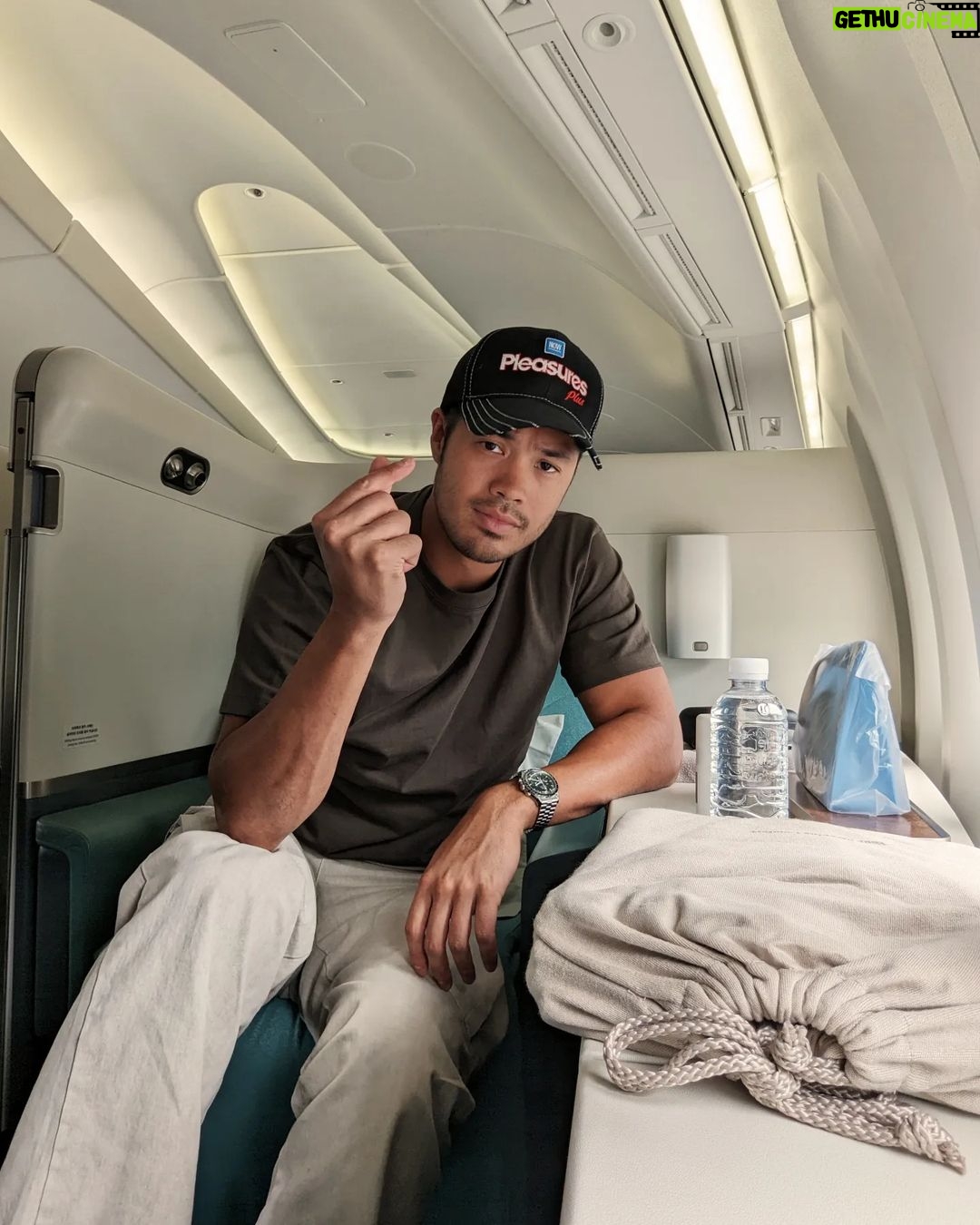Ross Butler Instagram - I love South Korea! π«°π½π«°π½ I can't think of anything witty to say, the plane is taking off and I'm too sad because that was the last time I'll ever see Batduck. I'll never forget you Batduck. Seoul, South Korea