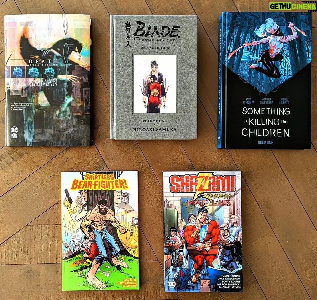 Ross Butler Instagram - my august reading list is feeling a little aggressive... and colorful!
