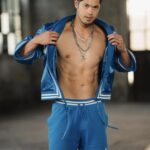 Ross Butler Instagram - to thirst trap is human. to forgive yourself, unlikely. @moschino Milan, Italy