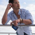 Ross Butler Instagram - I found my new favorite fragrance along with my sea legs and matching nautical bracelets thanks to @ralphlaurenfragrances #PoloBlue Parfum ah ba dee ah ba di