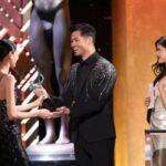 Ross Butler Instagram - I'm still buzzing, it brought me so much pride to present Jung Ho-Yeon the SAG Award for Best Female Actor in a Drama Series! Damn near tears. @hoooooyeony CONGRATS!!! #REPRESENT #SQUIDGAME