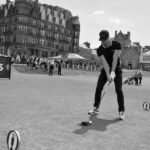 Ross Butler Instagram - Played golf at the oldest course in history with my @boss family. In other words, I drank some really good scotch and sucked at golf in front of the people who invented the sport at the oldest course in history. #BeYourOwnBOSS The Old Course, St Andrews.