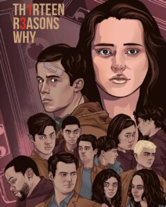 Ross Butler Instagram - It's been 5 years since we shot the first season of 13 Reasons Why. I often think back on how profound of a change this show made on my life. Of course, as work, it was a story I was honored to tell and be a part of. But more importantly, the conversations we were able to start with the world and the conversation I was able to start having with myself about mental health was the greatest and proudest take away I've had in my life. On #WorldMentalHealthDay, remember all the steps we've taken personally and as a community to better understand and love each other and, don't forget, ourselves. It's okay not to be okay. Constantly try to reevaluate your perspective. I love you all. PS. I don't know the artist who did this, so if it's you, comment below for credit!
