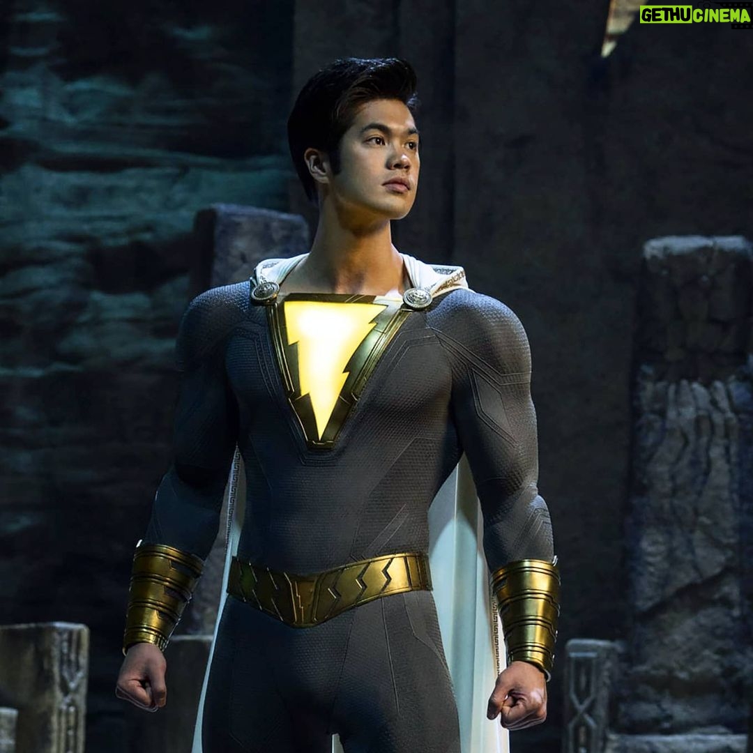 Ross Butler - 438K Likes - This month is Asian American Pacific Islander Heritage Month. I am proud to be a part of an ever growing community of Asian American entertainers and story tellers dedicated to preserving what makes us unique, redefining what is assumed of us, and setting a new standard. Thank you all for consistently showing up and watching, reading, listening to AAPI art. We do this for you.
Side note: this super suit is from the first movie. Cannot WAIT to reveal the fresh updated ones we got made for Shazam 2! Stay tuned.